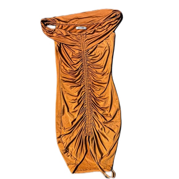Fashion Nova Dresses & Skirts - ORANGE MINI BODYCON DRESS